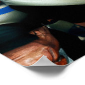 Rugby Prop - Rugby Art Print Poster (Ecke)