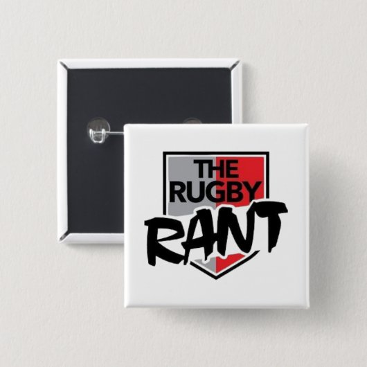 Rugby Rant Button (Vorne & Hinten)