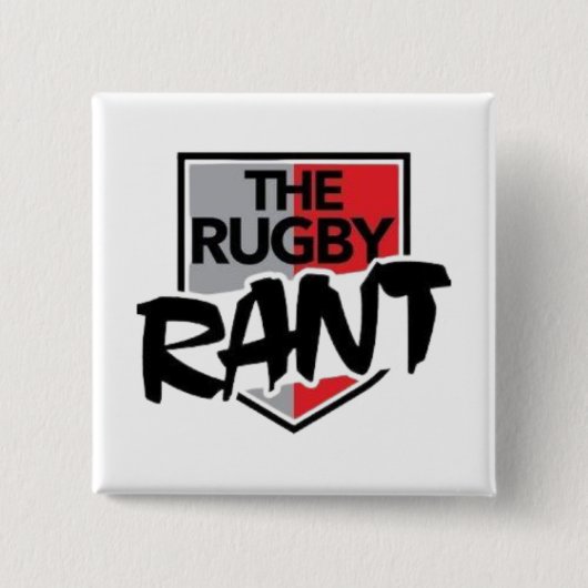 Rugby Rant Button (Vorderseite)