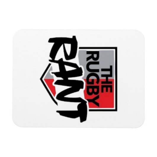Rugby Rant Car Magnet (Horizontal)
