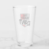 Rugby Rant Pint Glas (Rückseite)