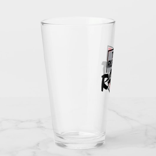 Rugby Rant Pint Glas (Rechts)