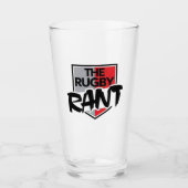 Rugby Rant Pint Glas (Vorderseite)