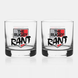 Rugby Rant Rocks Glass Whiskyglas