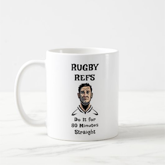 Rugby Refs Tasse (Links)