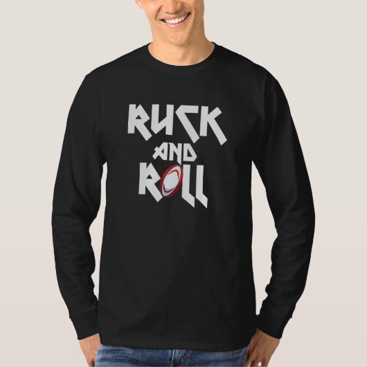 Rugby Ruck and Roll T-Shirt (Vorderseite)