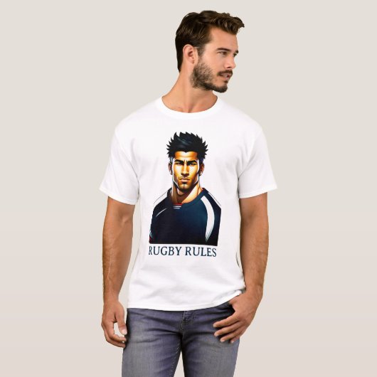 Rugby Rules T - Shirt (Vorne ganz)