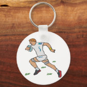 Rugby Schlüsselanhänger (Vorderseite)