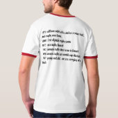 RUGBY, seit 1871 T-Shirt (Rückseite)