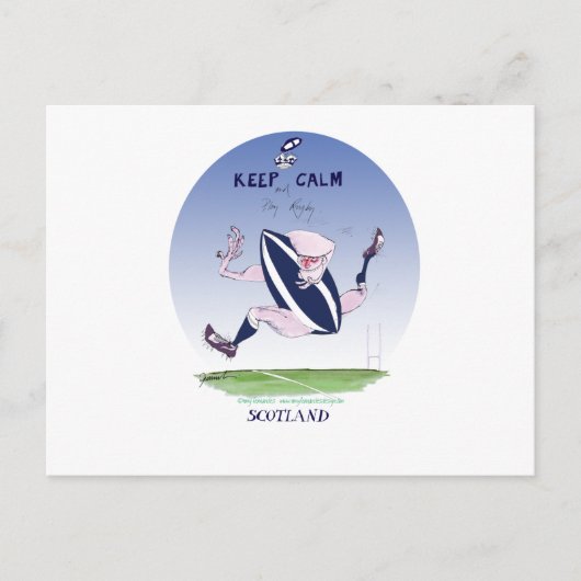 Rugby-Sklave, Tony Farenandes Postkarte (Vorderseite)