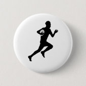 Rugby-Spieler Button (Vorderseite)