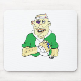 RUGBY-SPIELER MOUSEPAD