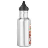 Rugby Sport Gift Edelstahlflasche (Links)