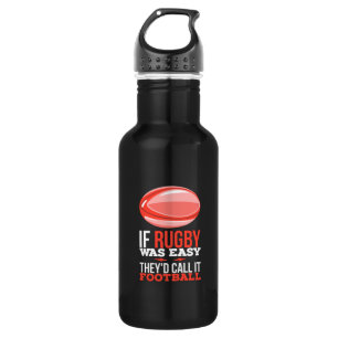 Rugby Sport Gift Edelstahlflasche
