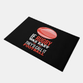 Rugby Sport Gift Fußmatte (Schrägansicht)