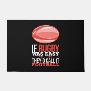 Rugby Sport Gift Fußmatte