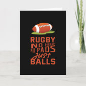 Rugby Sport Gift Karte (Vorderseite)