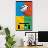 Rugby Sport Poster (Heimbüro)
