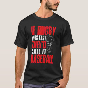 Rugby Sport, wenn Rugby einfach war, nannten sie e T-Shirt