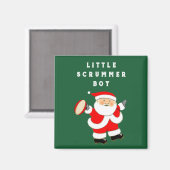Rugby Sports Holiday Gift Magnet (Vorderseite/Rückseite)