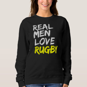 Rugby Sprichwort Mens Rugby Club Liebe Rugby Sweatshirt
