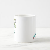 Rugby Stickman Kaffeetasse (Mittel)