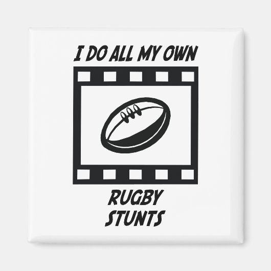Rugby Stunts Magnet (Vorne)