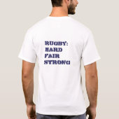 Rugby! T-Shirt (Rückseite)