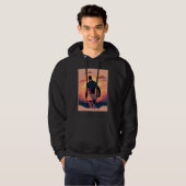 Rugby Team Captain Pop Rugby Player  2 Hoodie (Vorne ganz)