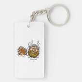 Rugby-Teufel Schlüsselanhänger (Rückseite)