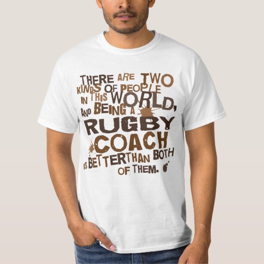 Rugby-Trainer-Geschenk T-Shirt (Vorderseite)