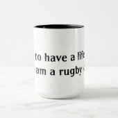 Rugby-Trainer Tasse (Zentrum)
