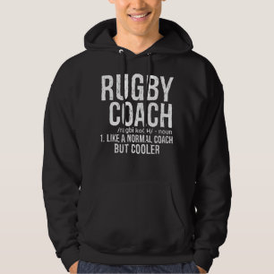 Rugby-Trainer wie ein normaler Trainer, aber coole Hoodie