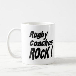 Rugby trainiert Felsen! Tasse