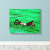 Rugby-Trialmalerei Leinwanddruck (Insitu (Holzboden))