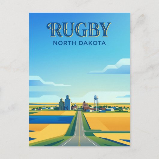 Rugby USA Postkarte (Vorderseite)