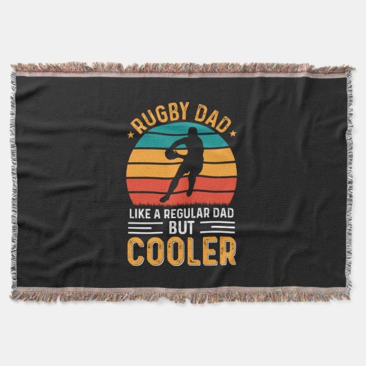 Rugby Vater Decke (Vorderseite)