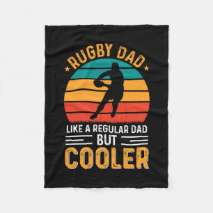 Rugby Vater Fleecedecke