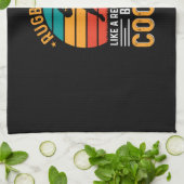 Rugby Vater Geschirrtuch (Gefaltet)