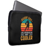 Rugby Vater Laptopschutzhülle (Vorne Rechts)