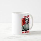 Rugby Warrior Tasse (VorderseiteRechts)