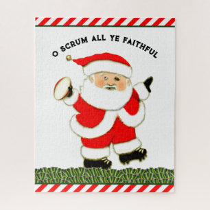 Rugby-Weihnachtsgeschenk-Puzzle Puzzle