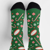 Rugby-Weihnachtsgeschenke Socken (Oben)