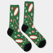 Rugby-Weihnachtsgeschenke Socken (Rechts)