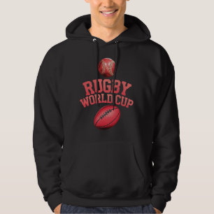 Rugby-Weltmeisterschaft-Logo mit falscher Platzier Hoodie
