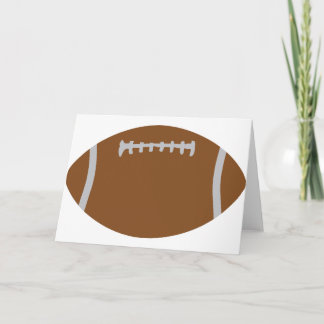 Rugbyballillustration des amerikanischen Fußballs Karte