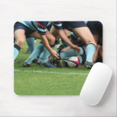 RugbyMausunterlage Mousepad (Mit Mouse)