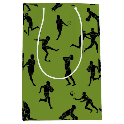 Rugbyspiele sind an mittlere geschenktüte (Vorderseite)
