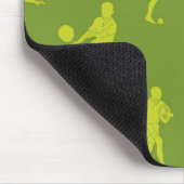 Rugbyspiele sind an mousepad (Ecke)