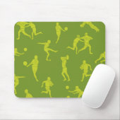 Rugbyspiele sind an mousepad (Mit Mouse)